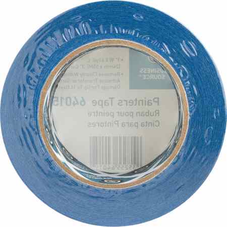 BUSINESS SOURCE Multisurface Painter's Tape 1" Width x 60 yd Length, PK2 64015